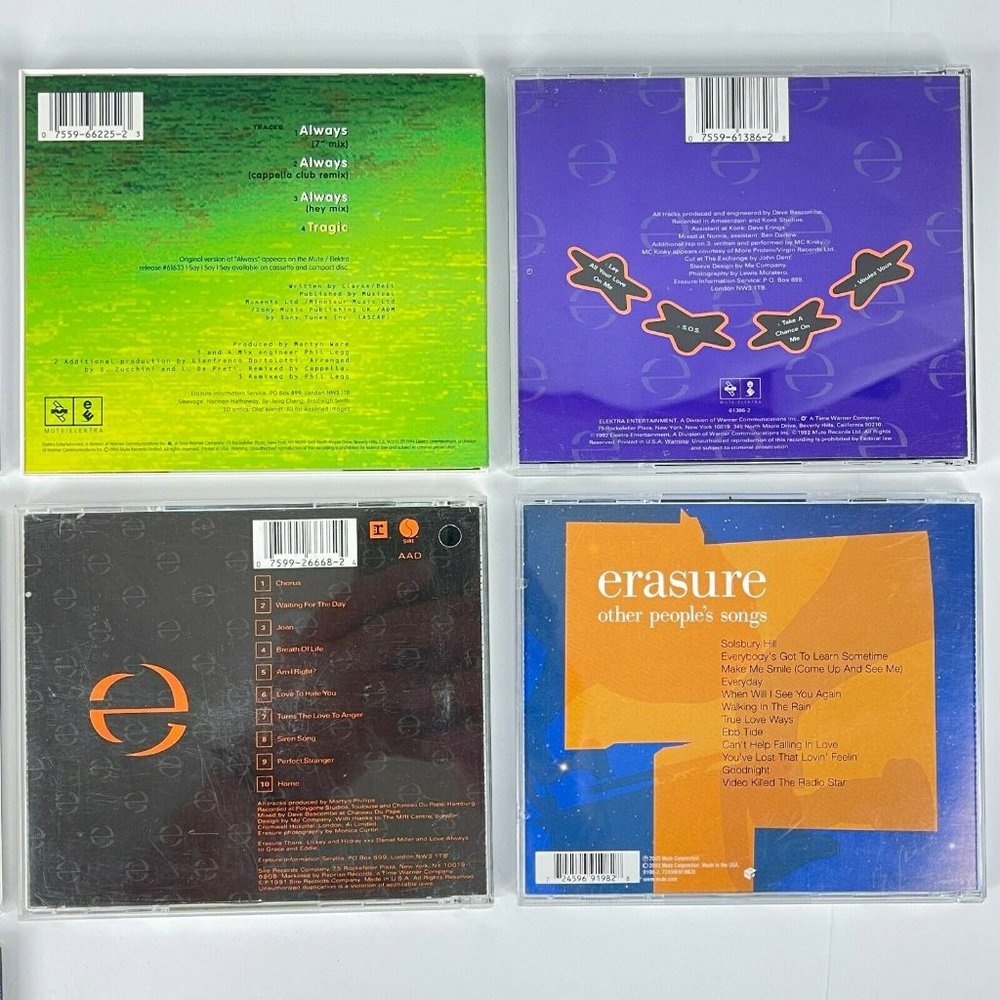 Erasure 13 CD Lot Drama Chorus Abba Circus Hits Freedom Always Innocents Cowboy - Picture 8 of 8